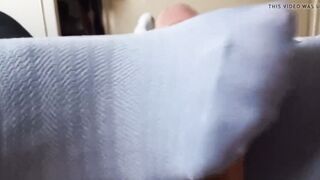 Ankle Socks Job from mistress | Devils Pedicure inside Crazy White Socks