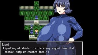 Shipwrecked Spaceship Todoroki [Monthly Patreon choice Cartoon game] Ep.one Tight pvc space suits