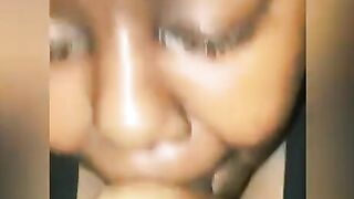 DEEPTHROATING A THICK 19 YEAR OLD bbc