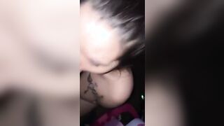 Cumming all over fat tittles