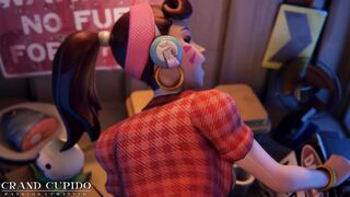 Dva Sex into Garage [Grand Cupido]( Overwatch )