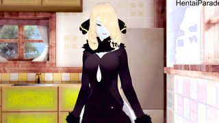 pov-Fucking Cynthia after the league [Hentai 3D]