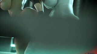 Jill Valentine gets screwed by Mrs Tyrant