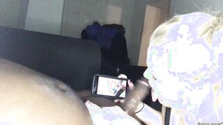 Jenna Jaymes Gags And Deepthroats big black cock 1080p (TJJE)