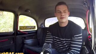 Bigboobs european cabbie blows and ride penis before spoon sex