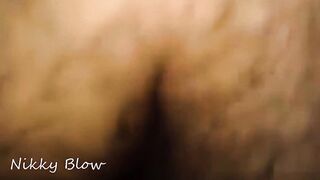 Cum as a lube. Husband have cum into me after