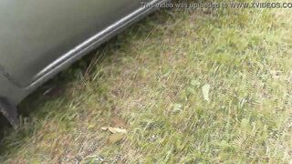 Public random passerby saw how taxi driver fucking twat Cutie