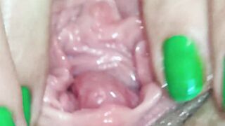 Masturbate Soak Vagina Closeup and watch into me