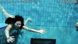 Incredibly Beauty and beautiful underwater 19 year old