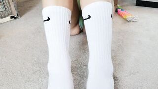 Young Cutie socks tryon