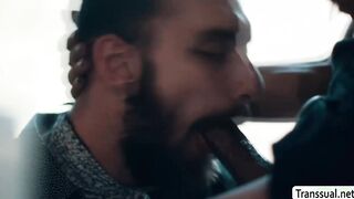 New stepson analed by busty TS stepmom