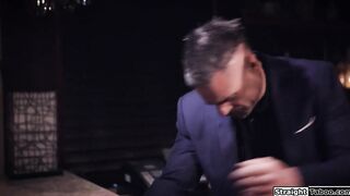 Man almost gets caught fucking employee