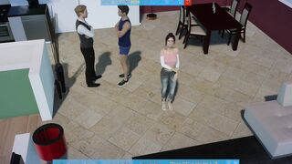 Satisfaction Party [Final] [HFTGames] two friends came to Tiffany and took turns fucking her