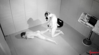 Dick eating assylum bimbo gets her butt boned
