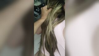 private sex / amateur clip / sex inside the kitchen with menstruation! long butt colombian!