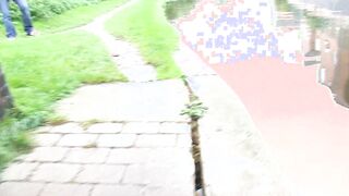 Bustyeager for dick starts masturbating into the vehicle waiting forcocks