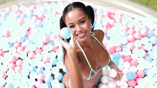 Putri Cinta getting freaky 'Paddling Pool' scene