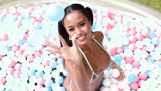 Putri Cinta getting freaky 'Paddling Pool' scene