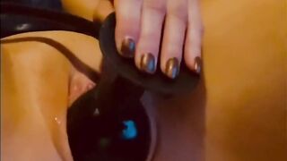 Gaping hole