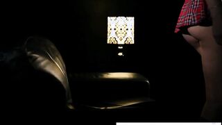 Hot Dani gets off having fun with her tight snatch