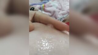 pov- Cupcake Lube Nipple Strokes and a Little Licking