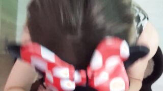 Goddess blonde wants Milky Facial 