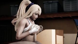 Space Jam - Blonde Lola Bunny Cosplayer gets creampied at