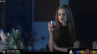 MIXEDX One Of A Kind Agent Amirah Helps Tiffany Tatum Got Off with
