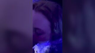 Big Tit blonde barely legal loves blowing penis