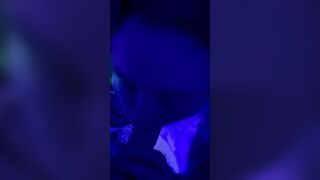 Big Tit blonde barely legal loves blowing penis