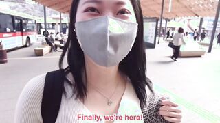 Japanese Amateur Virtual Sex into Spring Break point of view - She