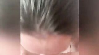 mom blows STEP-SONS dick