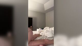 Step sister surprised with butt eating