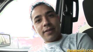 Lacey Cruz Doggystyled cum whore takes cumshots