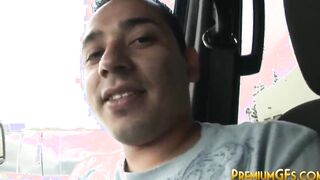 Lacey Cruz Doggystyled cum whore takes cumshots