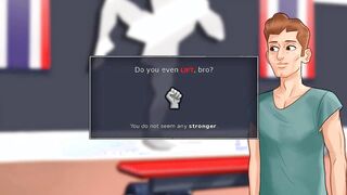 Summertime Saga: StepSon Helping His StepMom With Her Home Duties-Ep36