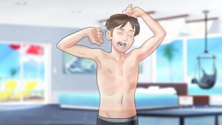 Summertime Saga: StepSon Helping His StepMom With Her Home Duties-Ep36