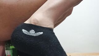 Şışe Sokan Türk Lıselı - Şışe Soktum Çok Acıdı - Anal Dragon Paın