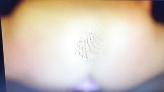 See me pounded my self double penetration and a creampie on my booty 