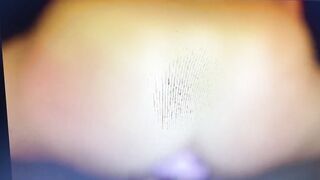 See me pounded my self double penetration and a creampie on my booty 