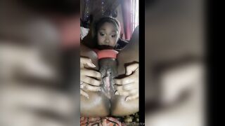 Cherry Hardcore Fingering/Fisting her Soak Phat Cunt!!!