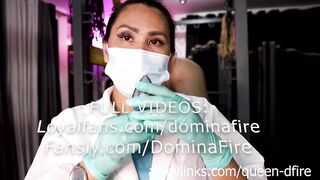 Medical Fisting Training by Nurse DominaFire