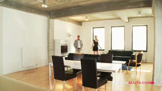 Dirty Real Estate Agent Aleska Diamond Give Her Soak Twat