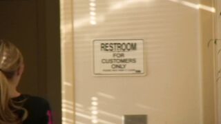 Charming teens-year-older stepsister gets screwed into toilet - Nicole Ray