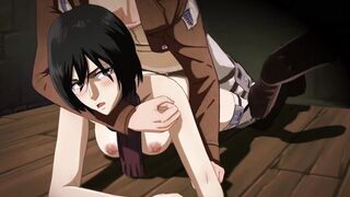 ATTACK ON TITAN - MIKASA ACKERMAN BE BANGED