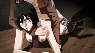 ATTACK ON TITAN - MIKASA ACKERMAN BE BANGED