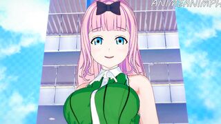 Fucking Chika Fujiwara from Kaguya-sama: Love is War - Hentai Anime