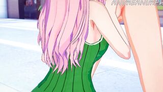 Fucking Chika Fujiwara from Kaguya-sama: Love is War - Hentai Anime