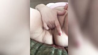 Having Fun into My soak Fatpussy 
