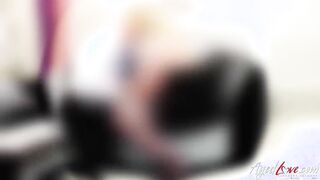 OLDNANNY Crazy Hot Big Boobed Older Lady Lulu Performance Herself